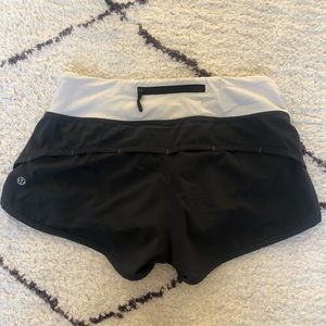 LuluLemon Shorts with Back Pocket